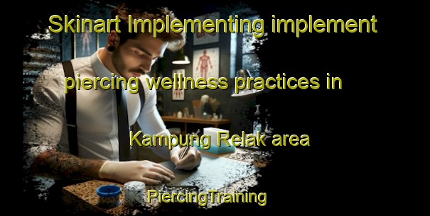 Skinart Implementing implement piercing wellness practices in Kampung Relak area | PiercingTraining | PiercingClasses | SkinartTraining-Malaysia