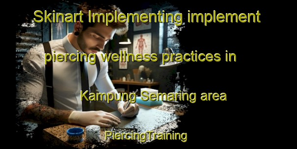 Skinart Implementing implement piercing wellness practices in Kampung Semaring area | #PiercingTraining #PiercingClasses #SkinartTraining-Malaysia