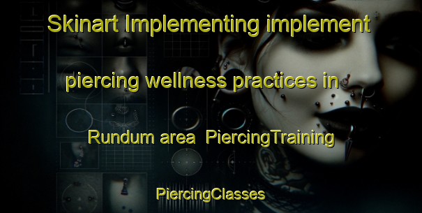 Skinart Implementing implement piercing wellness practices in Rundum area | #PiercingTraining #PiercingClasses #SkinartTraining-Malaysia