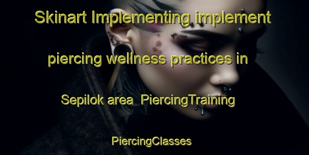 Skinart Implementing implement piercing wellness practices in Sepilok area | PiercingTraining | PiercingClasses | SkinartTraining-Malaysia