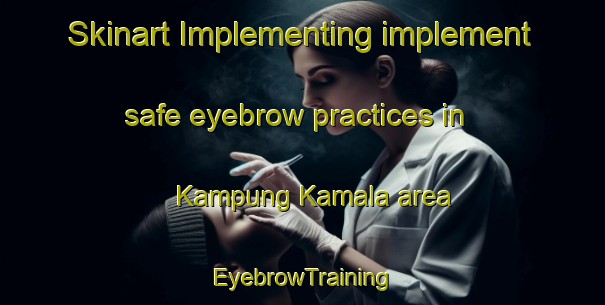 Skinart Implementing implement safe eyebrow practices in Kampung Kamala area | EyebrowTraining | EyebrowClasses | SkinartTraining-Malaysia