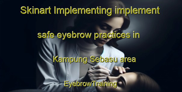 Skinart Implementing implement safe eyebrow practices in Kampung Sebasu area | EyebrowTraining | EyebrowClasses | SkinartTraining-Malaysia