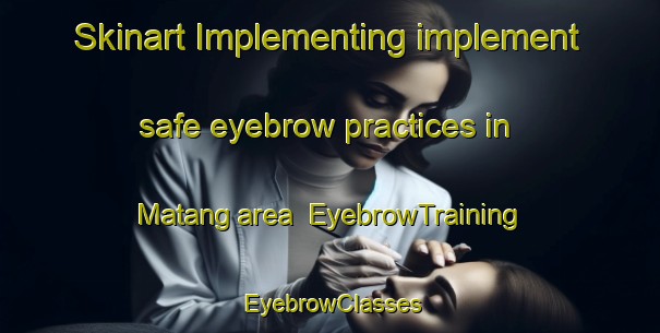 Skinart Implementing implement safe eyebrow practices in Matang area | EyebrowTraining | EyebrowClasses | SkinartTraining-Malaysia