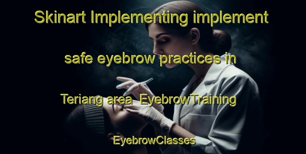 Skinart Implementing implement safe eyebrow practices in Teriang area | EyebrowTraining | EyebrowClasses | SkinartTraining-Malaysia