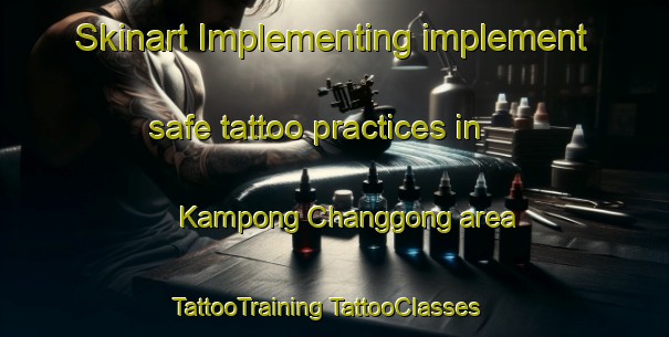 Skinart Implementing implement safe tattoo practices in Kampong Changgong area | #TattooTraining #TattooClasses #SkinartTraining-Malaysia