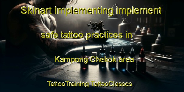 Skinart Implementing implement safe tattoo practices in Kampong Chekok area | #TattooTraining #TattooClasses #SkinartTraining-Malaysia