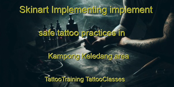 Skinart Implementing implement safe tattoo practices in Kampong Keledang area | #TattooTraining #TattooClasses #SkinartTraining-Malaysia