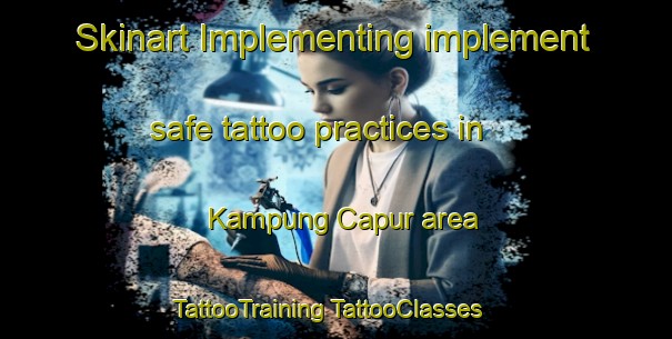 Skinart Implementing implement safe tattoo practices in Kampung Capur area | #TattooTraining #TattooClasses #SkinartTraining-Malaysia