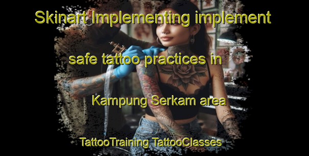 Skinart Implementing implement safe tattoo practices in Kampung Serkam area | #TattooTraining #TattooClasses #SkinartTraining-Malaysia