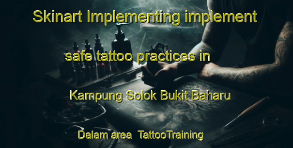 Skinart Implementing implement safe tattoo practices in Kampung Solok Bukit Baharu Dalam area | TattooTraining | TattooClasses | SkinartTraining-Malaysia