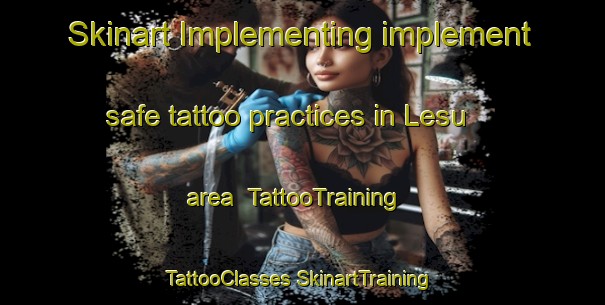 Skinart Implementing implement safe tattoo practices in Lesu area | #TattooTraining #TattooClasses #SkinartTraining-Malaysia