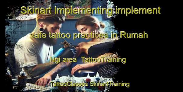 Skinart Implementing implement safe tattoo practices in Rumah Ngi area | #TattooTraining #TattooClasses #SkinartTraining-Malaysia