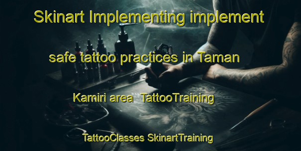 Skinart Implementing implement safe tattoo practices in Taman Kamiri area | #TattooTraining #TattooClasses #SkinartTraining-Malaysia