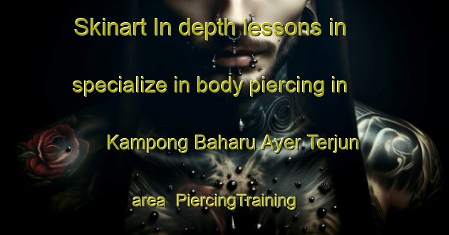 Skinart In-depth lessons in specialize in body piercing in Kampong Baharu Ayer Terjun area | PiercingTraining | PiercingClasses | SkinartTraining-Malaysia