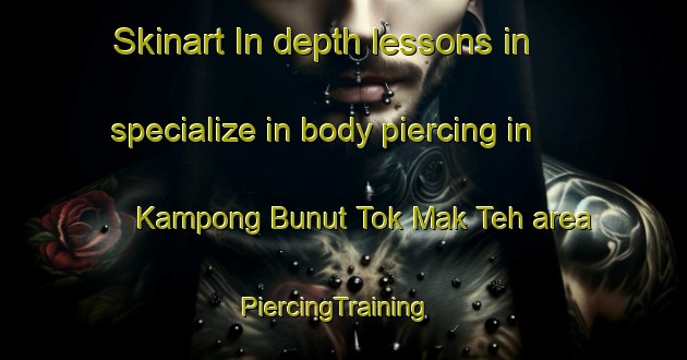 Skinart In-depth lessons in specialize in body piercing in Kampong Bunut Tok Mak Teh area | PiercingTraining | PiercingClasses | SkinartTraining-Malaysia