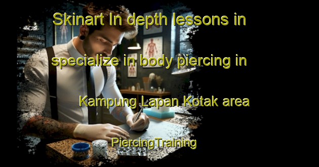 Skinart In-depth lessons in specialize in body piercing in Kampung Lapan Kotak area | PiercingTraining | PiercingClasses | SkinartTraining-Malaysia