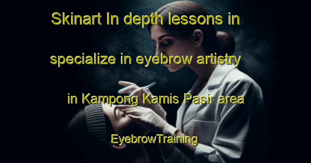 Skinart In-depth lessons in specialize in eyebrow artistry in Kampong Kamis Pasir area | EyebrowTraining | EyebrowClasses | SkinartTraining-Malaysia