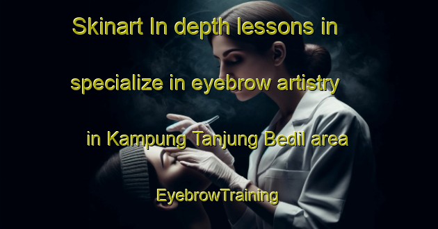 Skinart In-depth lessons in specialize in eyebrow artistry in Kampung Tanjung Bedil area | EyebrowTraining | EyebrowClasses | SkinartTraining-Malaysia