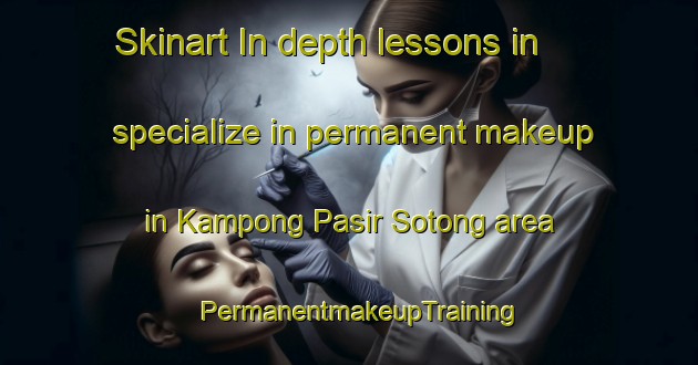 Skinart In-depth lessons in specialize in permanent makeup in Kampong Pasir Sotong area | PermanentmakeupTraining | PermanentmakeupClasses | SkinartTraining-Malaysia
