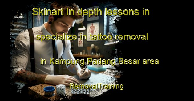 Skinart In-depth lessons in specialize in tattoo removal in Kampung Padang Besar area | RemovalTraining | RemovalClasses | SkinartTraining-Malaysia