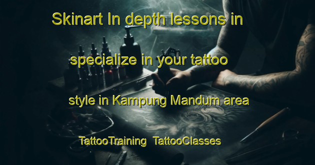 Skinart In-depth lessons in specialize in your tattoo style in Kampung Mandum area | TattooTraining | TattooClasses | SkinartTraining-Malaysia
