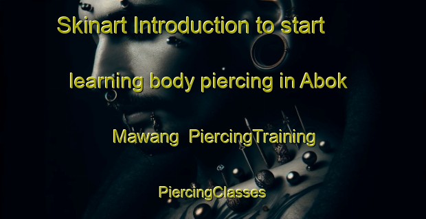 Skinart Introduction to start learning body piercing in Abok Mawang | #PiercingTraining #PiercingClasses #SkinartTraining-Malaysia