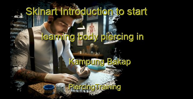 Skinart Introduction to start learning body piercing in Kampung Bakap | #PiercingTraining #PiercingClasses #SkinartTraining-Malaysia