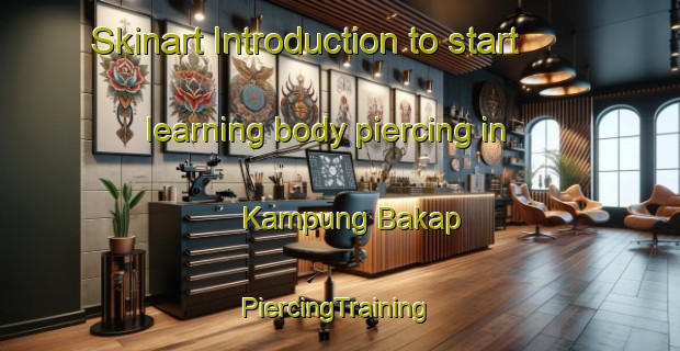 Skinart Introduction to start learning body piercing in Kampung Bakap | #PiercingTraining #PiercingClasses #SkinartTraining-Malaysia