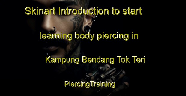 Skinart Introduction to start learning body piercing in Kampung Bendang Tok Teri | PiercingTraining | PiercingClasses | SkinartTraining-Malaysia