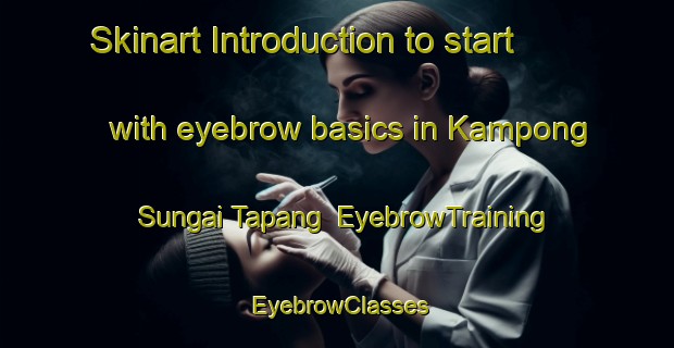 Skinart Introduction to start with eyebrow basics in Kampong Sungai Tapang | EyebrowTraining | EyebrowClasses | SkinartTraining-Malaysia