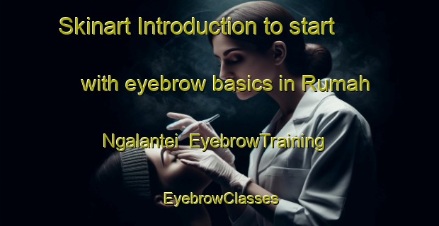 Skinart Introduction to start with eyebrow basics in Rumah Ngalantei | EyebrowTraining | EyebrowClasses | SkinartTraining-Malaysia