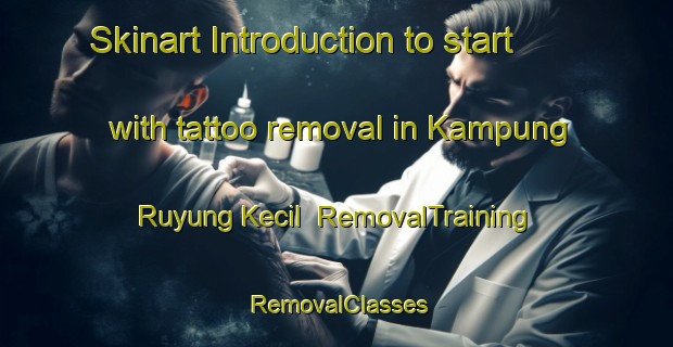Skinart Introduction to start with tattoo removal in Kampung Ruyung Kecil | RemovalTraining | RemovalClasses | SkinartTraining-Malaysia