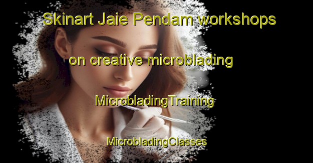 Skinart Jaie Pendam workshops on creative microblading | #MicrobladingTraining #MicrobladingClasses #SkinartTraining-Malaysia