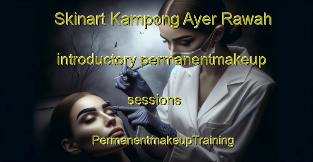 Skinart Kampong Ayer Rawah introductory permanentmakeup sessions | #PermanentmakeupTraining #PermanentmakeupClasses #SkinartTraining-Malaysia