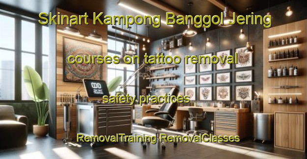 Skinart Kampong Banggol Jering courses on tattoo removal safety practices | #RemovalTraining #RemovalClasses #SkinartTraining-Malaysia