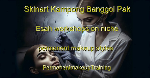 Skinart Kampong Banggol Pak Esah workshops on niche permanent makeup styles | PermanentmakeupTraining | PermanentmakeupClasses | SkinartTraining-Malaysia