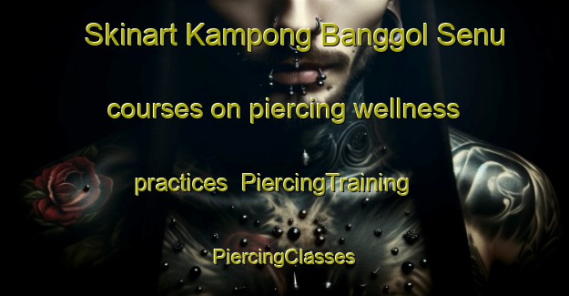 Skinart Kampong Banggol Senu courses on piercing wellness practices | #PiercingTraining #PiercingClasses #SkinartTraining-Malaysia