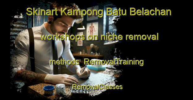 Skinart Kampong Batu Belachan workshops on niche removal methods | RemovalTraining | RemovalClasses | SkinartTraining-Malaysia