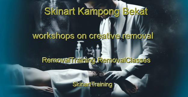 Skinart Kampong Bekat workshops on creative removal | #RemovalTraining #RemovalClasses #SkinartTraining-Malaysia