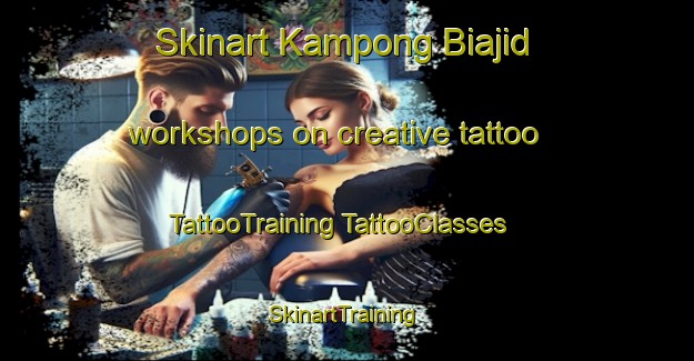 Skinart Kampong Biajid workshops on creative tattoo | #TattooTraining #TattooClasses #SkinartTraining-Malaysia