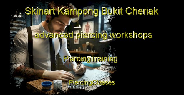 Skinart Kampong Bukit Cheriak advanced piercing workshops | #PiercingTraining #PiercingClasses #SkinartTraining-Malaysia