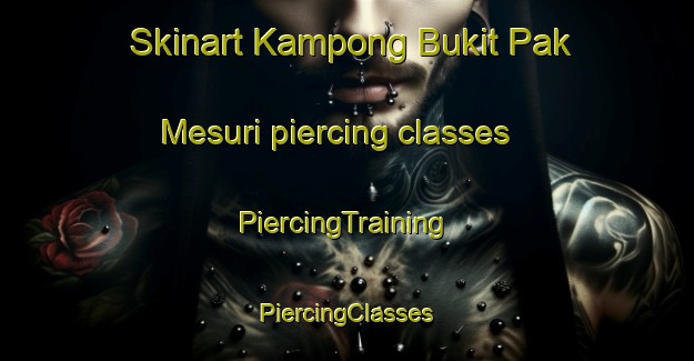 Skinart Kampong Bukit Pak Mesuri piercing classes | #PiercingTraining #PiercingClasses #SkinartTraining-Malaysia