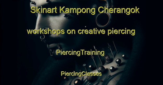 Skinart Kampong Cherangok workshops on creative piercing | #PiercingTraining #PiercingClasses #SkinartTraining-Malaysia