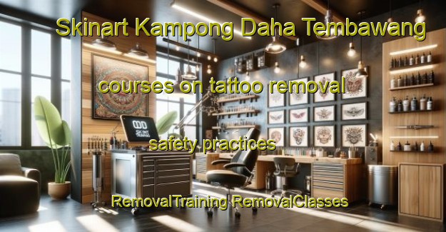 Skinart Kampong Daha Tembawang courses on tattoo removal safety practices | #RemovalTraining #RemovalClasses #SkinartTraining-Malaysia