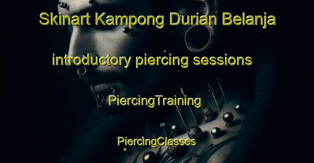 Skinart Kampong Durian Belanja introductory piercing sessions | #PiercingTraining #PiercingClasses #SkinartTraining-Malaysia