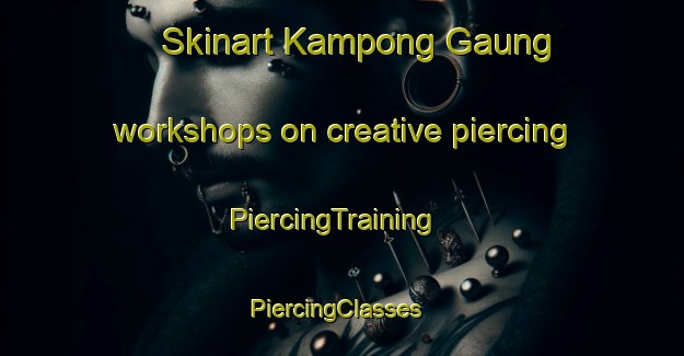 Skinart Kampong Gaung workshops on creative piercing | PiercingTraining | PiercingClasses | SkinartTraining-Malaysia