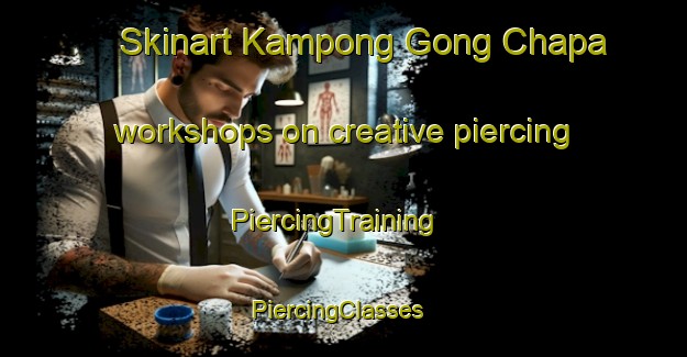 Skinart Kampong Gong Chapa workshops on creative piercing | PiercingTraining | PiercingClasses | SkinartTraining-Malaysia