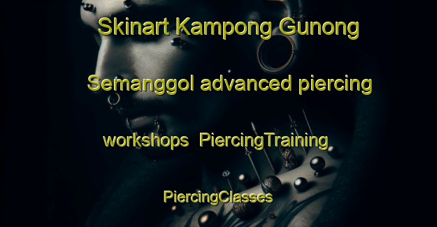 Skinart Kampong Gunong Semanggol advanced piercing workshops | #PiercingTraining #PiercingClasses #SkinartTraining-Malaysia