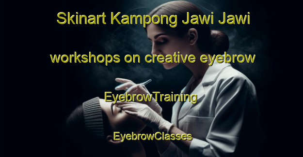 Skinart Kampong Jawi Jawi workshops on creative eyebrow | EyebrowTraining | EyebrowClasses | SkinartTraining-Malaysia
