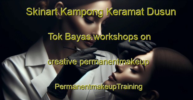 Skinart Kampong Keramat Dusun Tok Bayas workshops on creative permanentmakeup | PermanentmakeupTraining | PermanentmakeupClasses | SkinartTraining-Malaysia